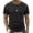 Black, variant on JULMCOMO T Shirts for Men Crew Neck Short Sleeve Regular Fit Contrast Seam Stitching Summer Shirt Casual Classic Tees Army Green 2XL