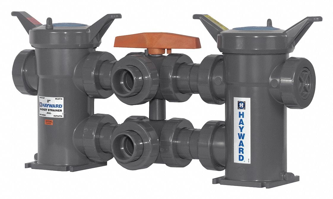 Hayward Basket Strainer,11 3/4" H,125 psi DB1100ST132