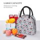 thumbnail image 5 of Balery I Love USA Bolsa de Almuerzo para Mujeres, Caja de Almuerzo, Bolsa de Almuerzo Pequeña Impermeable, Tote de Almuerzo Reutilizable con Gran Capacidad, 5 of 6