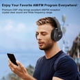 thumbnail image 2 of Rechargeable AM FM Radio Headphones, Portable Wireless Earmuff with DSP Chip for Enhanced Reception, Ideal for Walking, Gardening, Cycling, Meetings, and Church, 2 of 8
