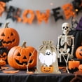 thumbnail image 5 of Halloween Storage Drawstring Bags Linen Burlap Pouches for Festive Party Wrapping and Trick or Treating, 5 of 5