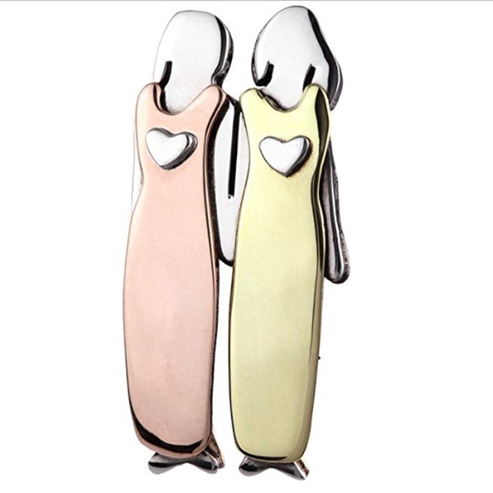 Sister Brooches Cute Pin Jewelry Gifts 