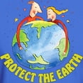 thumbnail image 3 of CafePress - Protect The Earth Dark T Shirt - Men's Classic Graphic Cotton T-Shirt, 3 of 4