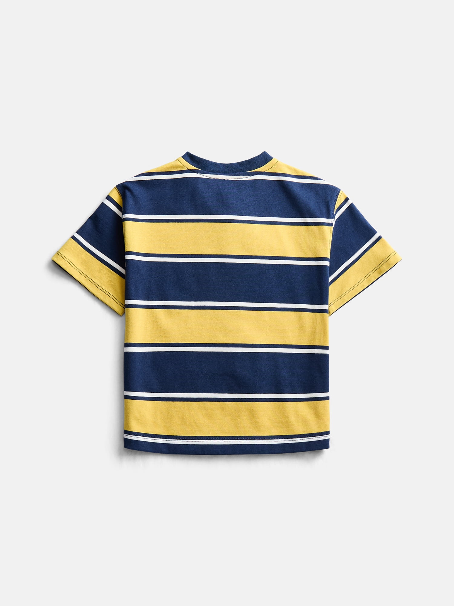 Wonder Nation Toddler Boys Embroidered Graphic Henley Tee with Short Sleeves, Sizes 12M-5T
