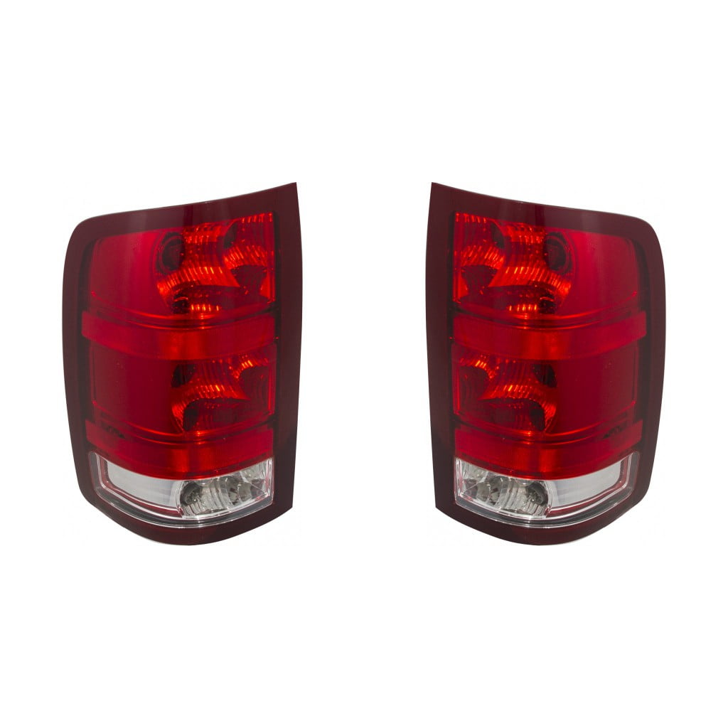 CNNELL Tail Lights W/o Bulbs Compatible With GMC Sierra - Foto 5