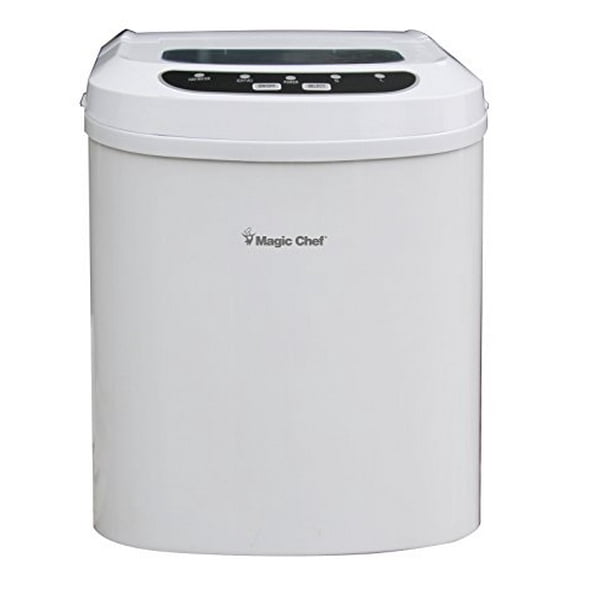 Magic Chef 27Lb. Portable Countertop White MCIM22W 27 lb Ice Maker