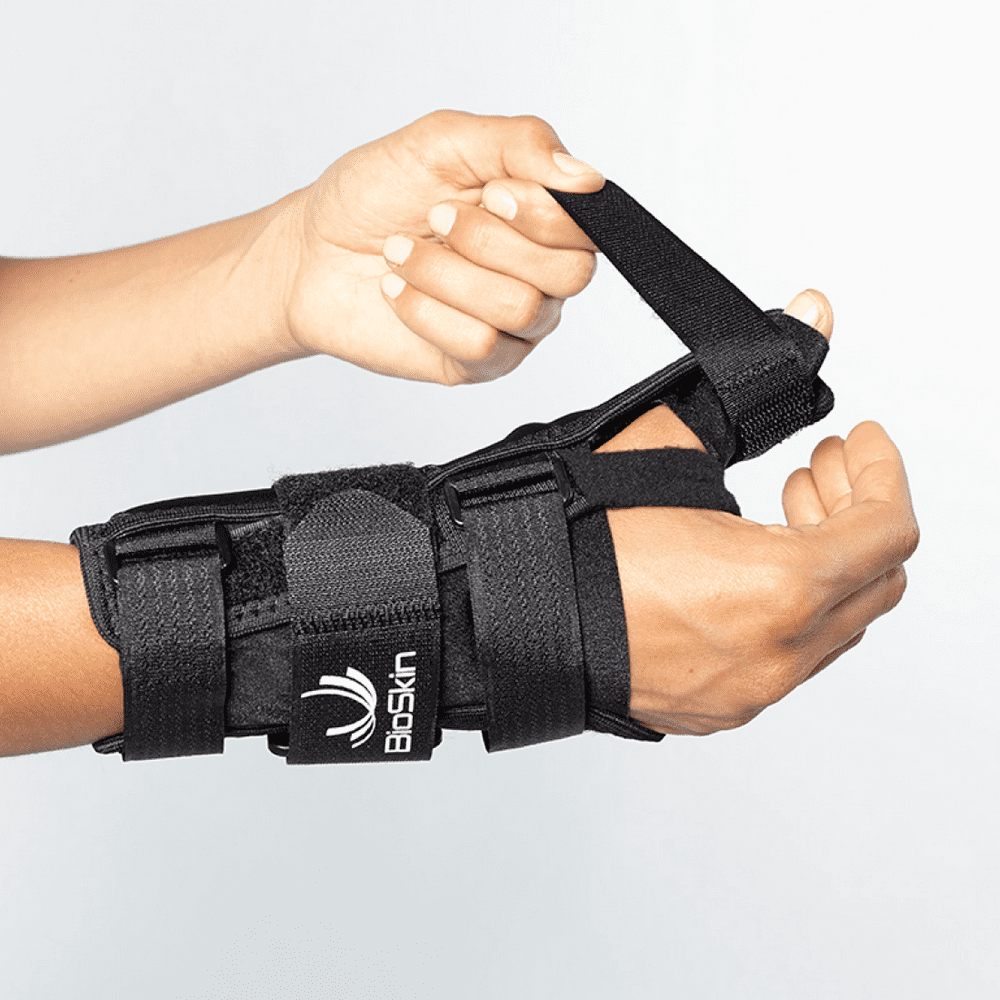 Bioskin Wrist Brace Left Wristthumb Hypoallergenic Support For Carpal