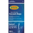 thumbnail image 2 of EnviroCare Bolsas de repuesto para aspiradora de microfiltración hechas para adaptarse a Sanyo Transformax Uprights Style SC-P11 10 bolsas, 2 of 5