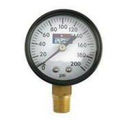 Boshart Industries 0280768 2 in. 0-100PSI Dry Pressure Gauge