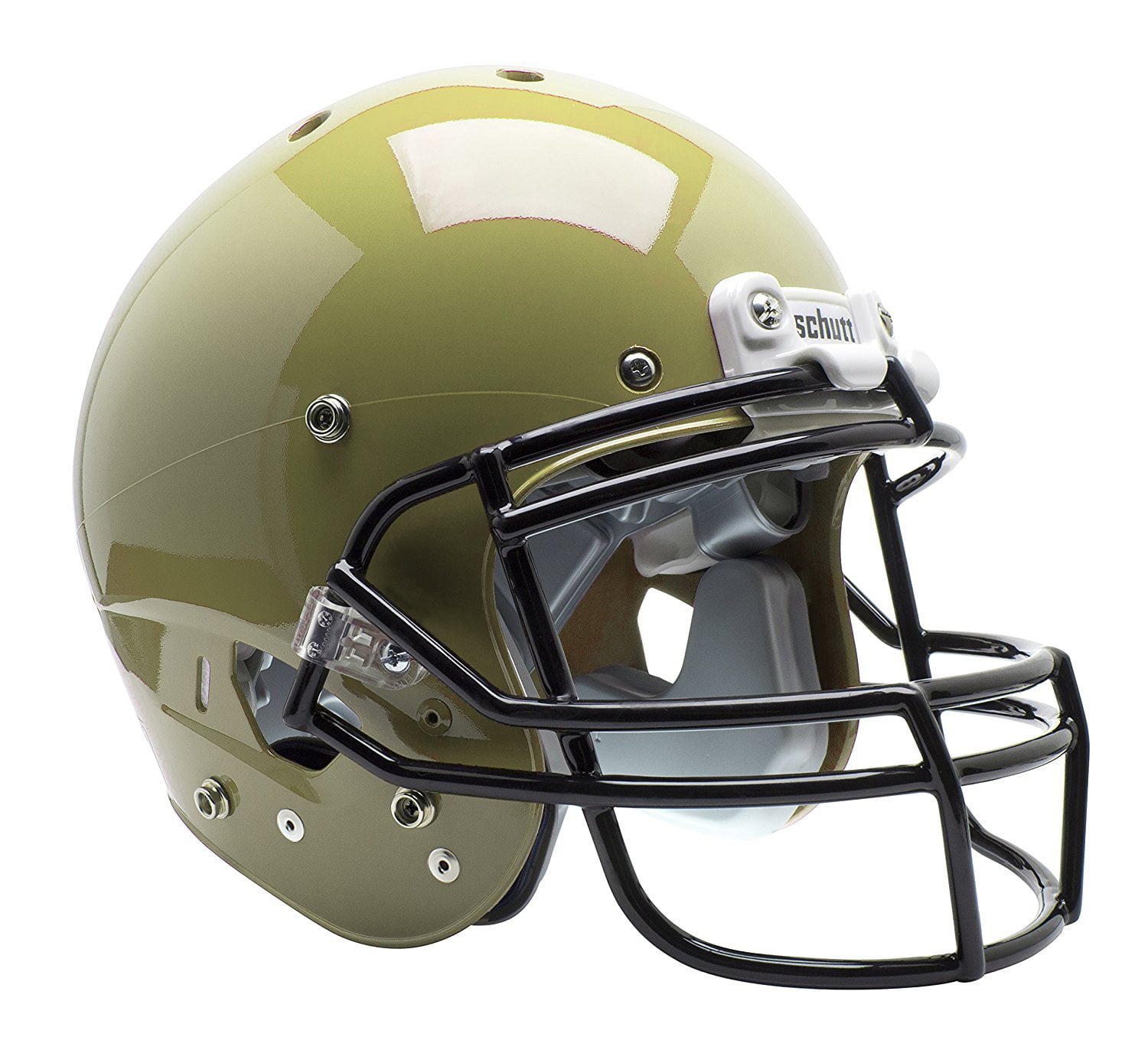SUNFLOWER GOLD Schutt AiR XP Pro VTD II Football Helmet ADULT LARGE w/ Facemask 