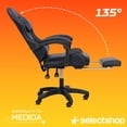 thumbnail image 3 of Silla Gamer Reclinable con Reposa Pies Silla Gaming Ergonómica Ajustable, 3 of 5