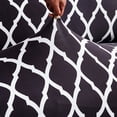 thumbnail image 3 of Sofa Cover Stretch Couch Cover Sofa Slipcovers for 4 Cushion Couch with 1 Free Pillow Case (4 Seater Sofa 220-300cm), 3 of 5