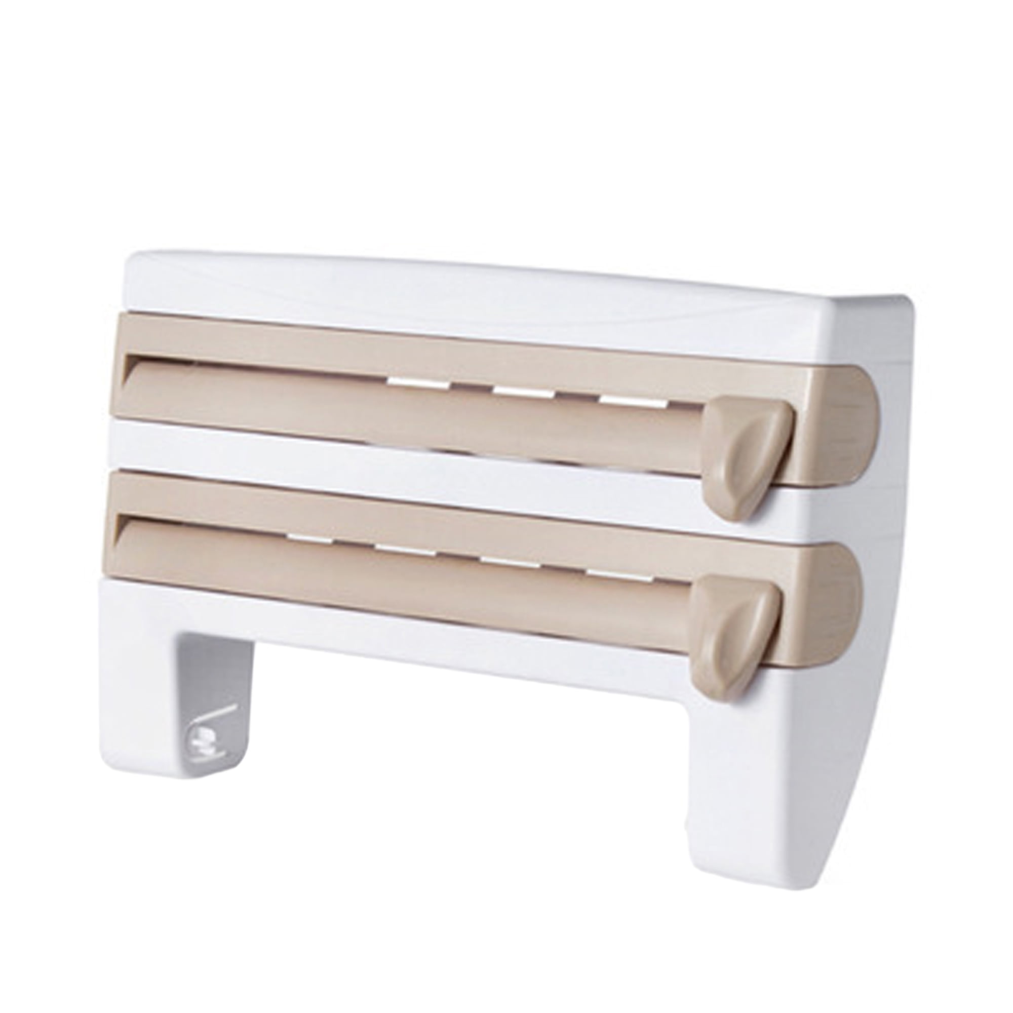 Sunisery 3In1 Kitchen Wrap Dispenser Multifunctional WallMounted