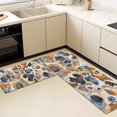 thumbnail image 5 of Farmhouse Kitchen Rugs Set 3 Piece, Boho Kitchen Mats for Floor, Non-Slip Kitchen Rug Waterproof Mats for Kitchen, Runner Rugs for Hallway Laundry Holiday Sink Decor, 5 of 12