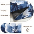 thumbnail image 6 of 5'x8' Area Rugs, Navy Blue Spring Floral Indoor Outdoor Area Rug for Living Room Bedroom, Summer Flowers Watercolor Washable Bathroom Rugs Kitchen Floor Carpet Mats Home Decor Aesthetic, 6 of 8