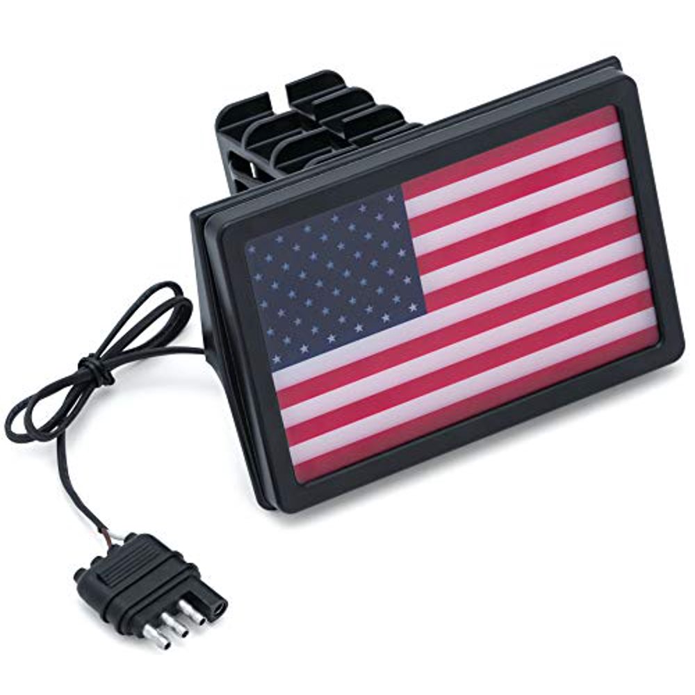 Kuryakyn 2893 Motorcycle Lighting Accessory Freedom Flag LED Receiver