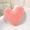 Pink PK, variant on Latrodar Valentine's Day Heart Shaped Pillow - Short Puffy Heart Shaped Decorative Best of Both Worlds Living Room And Sofa Yellow 12x12 Inch Home Essentials