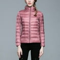 thumbnail image 5 of Women'S Winter Thin And Light Down Casual Down Slim Quilted Jacket Coat, 5 of 6