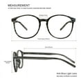 thumbnail image 4 of LAMBBAA Vintage Round Progressive Multifocal Presbyopic Glasses, Anti-Blue Light Glasses for Men Women Readers (+0.00/+2.25 Magnification), 4 of 5