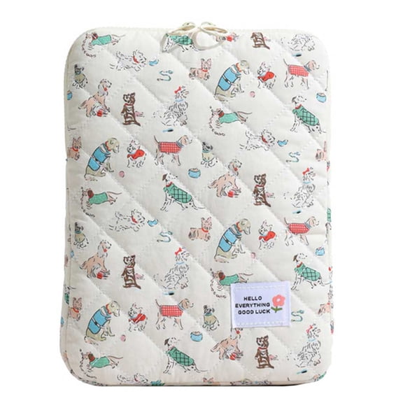 COOLHOOD Flower Pattern Laptop Sleeve Case Bags Shockproof Computer Covers Bag Tablet Pouches for 11inch 14 15inch Laptop Covers