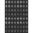 thumbnail image 1 of Ahgly Company Machine Washable Indoor Rectangle Transitional Midnight Gray Area Rugs, 7' x 10', 1 of 7