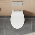 thumbnail image 3 of DV-1F0069 Liberty 1.6 GPF Elongated Wall Hung Toilets (Seat Included), 3 of 9