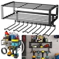 thumbnail image 3 of Mount Tool Rack Electric Tool Storage Rack Wall Mount Garage Tool Organizers for Garage Workshop, 3 of 10