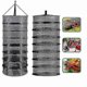 thumbnail image 1 of Layers Drying Net For Herbs Hanging Basket Folding Dry Rack Herb Drying Net Dryer Bag Mesh For Flowers Buds Plants Organizer, 1 of 5
