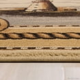 thumbnail image 7 of Allstar African Contours Collection Sailboat Area Rug (5' 2" x 7' 1"), 7 of 7
