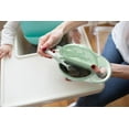 thumbnail image 4 of Dr. Brown's Travel Fresh Divided Bowl and Soft-Tip Spoon Set with Travel Lid, BPA-Free, Green,, 4 of 8