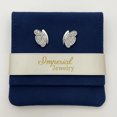 thumbnail image 3 of Aretes Mariposa Con Zirconias Para Mujer De Plata 925, 3 of 5