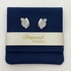 thumbnail image 3 of Aretes Mariposa Con Zirconias Para Mujer De Plata 925, 3 of 5