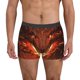 thumbnail image 1 of Balery Magma Fire Black Dragon Calzoncillos bóxer para hombre, ropa interior de algodón suave y transpirable con cinturilla de nailon-Small, 1 of 5