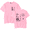pink, variant on Merch T shirt Short Sleeve Men Women Top Tee