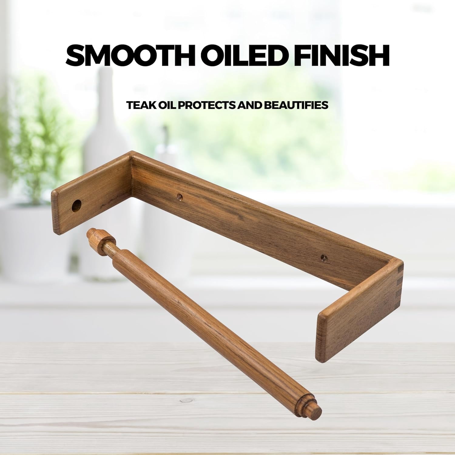HJTER Wall-Mount Paper Towel Holder