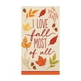 thumbnail image 2 of Disposable Fall Guest Towels Paper Napkins for Bathroom, Set of 2 Packages of 16, 2 of 3