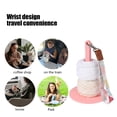 thumbnail image 3 of Leodye 1PCS Portable Wrist Yarn Holder for Household Knitting Lightweight Handheld Organizer for Crochet Yarn Winding and Daily Craft Use at Home -6.3 x 4.72 x 0.59 in, 3 of 4