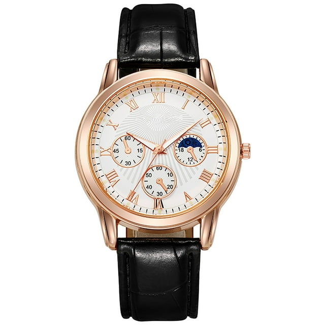 Reloj de cuarzo para hombre, Relojes de imitación para hombre, Reloj mecánico de cuarzo, Reloj de negocios con cinturón, Reloj de negocios para hombre, Reloj cronógrafo de acero inoxidable para hombre