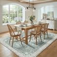 thumbnail image 3 of CHITOOMA 5'x7' Boho Area Rugs for Living Room, Machine Washable Stain Resistant Non-Shed Carpet, Floral Area Rug with Non-Slip Backing for Bedroom, Dining Room, Dorm, Office, 3 of 9