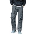 thumbnail image 2 of Vetsdori Waterproof Pants for Men Multi-Pocket Straight-Leg Pullover Workout Mountain-Climbing Fashion Mens Cargo Pants, 2 of 4