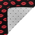 thumbnail image 4 of Area Rugs For Living Room Decor - Sexy Red Lips Kiss Soft Anti Slip Throw Washable Rugs 5x7 For Bedroom, Indoor Carpet For Bedroom Living Room 80x58In, 4 of 7
