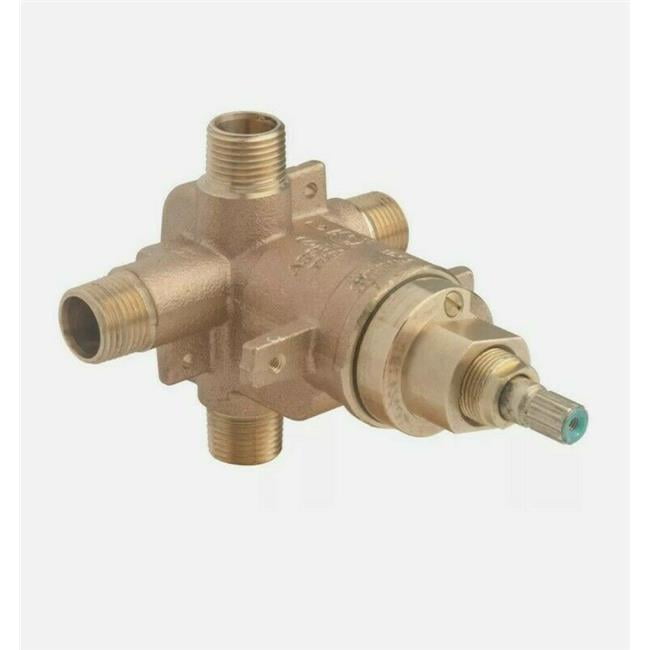 Temptrol Versaflex Tub & Shower Valve Body in Brass