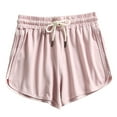 thumbnail image 1 of Durtebeua Long High Waisted Shorts Workout Gym Zipper Pocket Shorts, 1 of 5