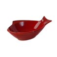thumbnail image 1 of One for Pets Bol pour Chat en Forme de Poisson de 5,5 Pouces, Petit, Rouge, 1 of 1