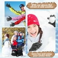 thumbnail image 4 of Lsupdaol 10 Pair Winter Gloves Bulk Warm Knitted Stretchy Gloves with Multicolor for Unisex Men Women, 4 of 7