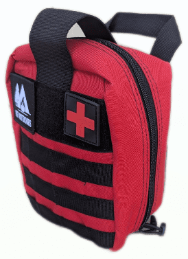 WT Outdoors Hunting and Fishing First Aid Trauma Kit .Quick Deployment Bag anti Burn Choking , Survival Device Care,Blanket, CPR Mask – Bleed