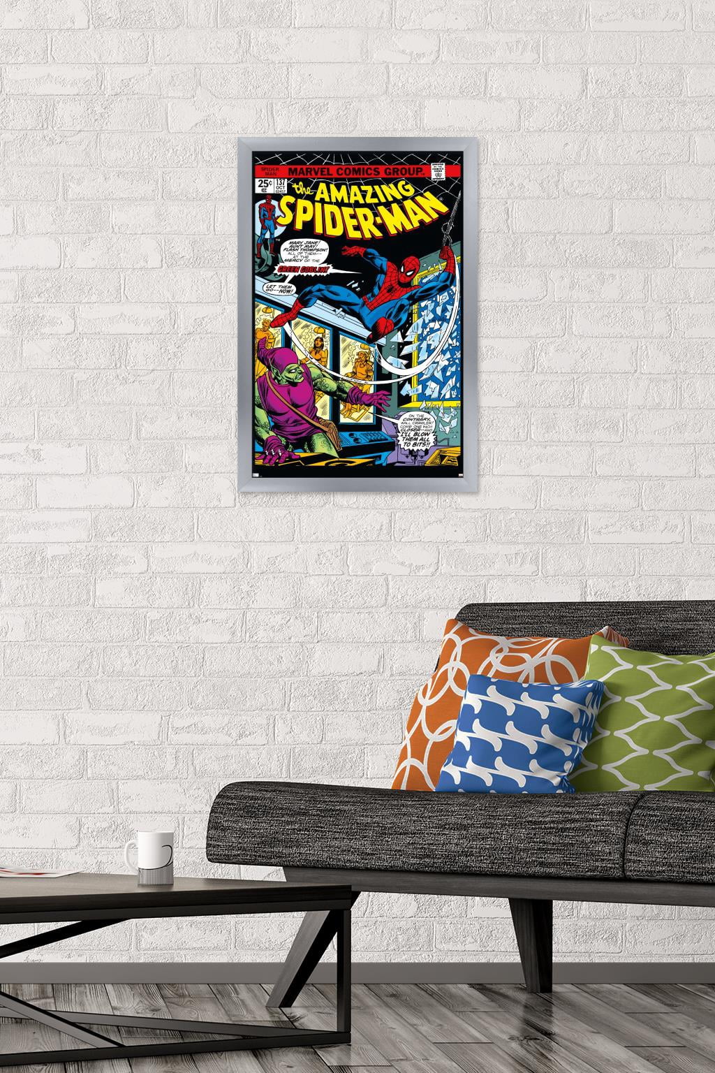 Marvel Comics - Spider-Man - Amazing Spider-Man #137 Wall Poster, 14.725" x 22.375", Framed