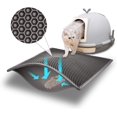 thumbnail image 1 of Lishi Double Layer Cat Litter Mat - Waterproof and Urine Proof Trapping Mat (Gray, 17.7*23.6 Inch), 1 of 5