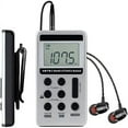thumbnail image 1 of DEBGFS Portable AM FM Radio  Walkman Radio with Digital Tuning LCD Display  Rechargeable Pocket Radio with Earphone  Small Radio with Detachable Belt Clip for Walking  Jogging, 1 of 5