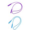 thumbnail image 1 of 2 Piezas Antideslizantes De Silicona  de terre ejercicio Landyard Cord Apto Para Gimnasio ejercicio, Work Out Etc shamjiam  Correa de espectáculos de silicona, 1 of 8